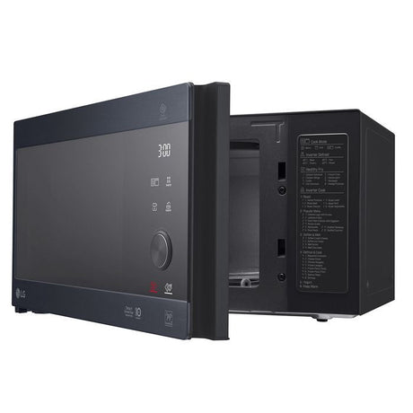 LG MH8265CPW 42L Grill Inverter Microwave Oven + Crispy Tray Matt Black | TBM Online