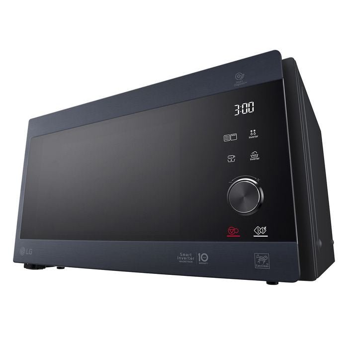 LG MH8265CPW 42L Grill Inverter Microwave Oven + Crispy Tray Matt Black | TBM Online