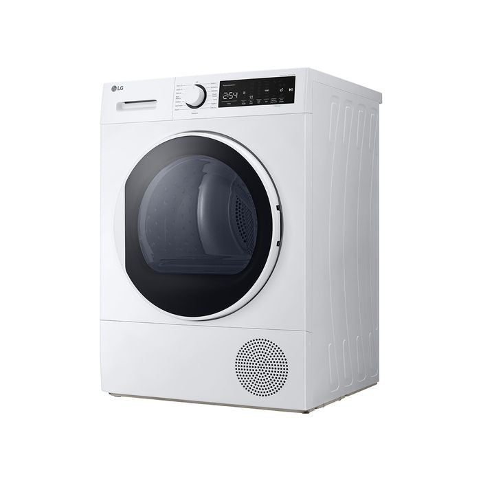 LG RD08NHP5W Heat Pump Dryer 8.0kg Sensor Dry | TBM Online