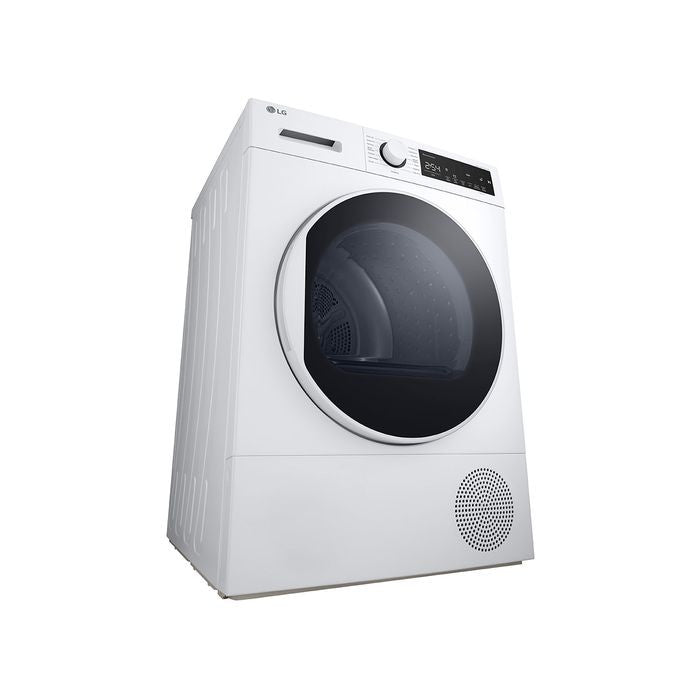 LG RD08NHP5W Heat Pump Dryer 8.0kg Sensor Dry | TBM Online