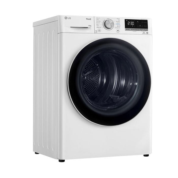 LG RH10VHP2W Heat Pump Dryer Dual Inverter With Auto Cleaning Condenser 10.0kg | TBM Online