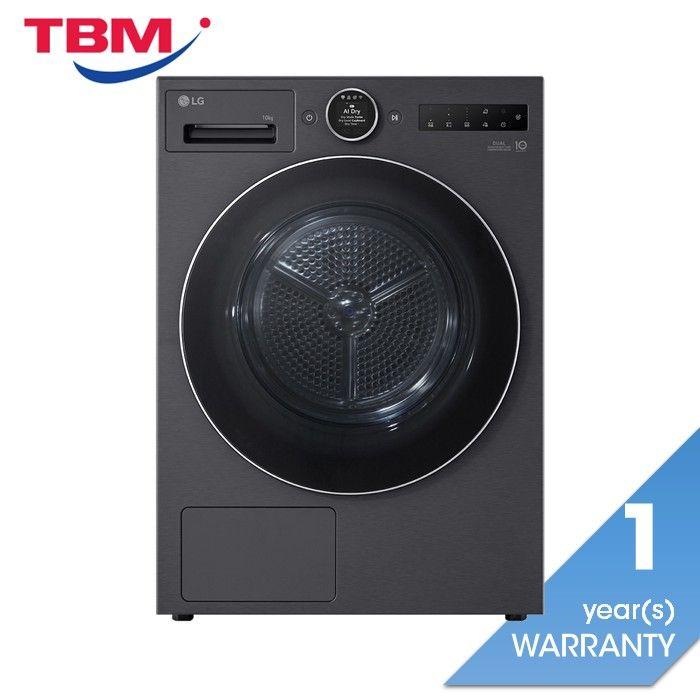LG RX10VHP3K 10.0kg Dual Inverter Heat Pump Dryer With Auto Cleaning Condenser | TBM Online