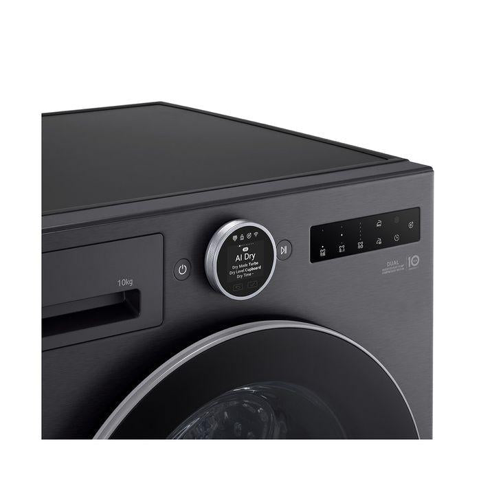 LG RX10VHP3K 10.0kg Dual Inverter Heat Pump Dryer With Auto Cleaning Condenser | TBM Online