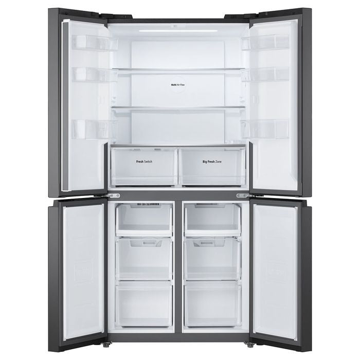 LG GC - B48FMGAH 4 Doors Fridge 474L Multi Air Flow Soft LED Panel | TBM Online