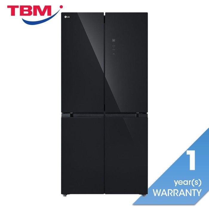 LG GC - B48FMGAH 4 Doors Fridge 474L Multi Air Flow Soft LED Panel | TBM Online