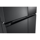 LG GC-V24FFCHB 4 Doors Fridge 601L French Door With Instaview Matte Black | TBM Online