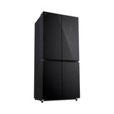 LG GCFB48FPGAM 4 Door Fridge 502L Black Glass | TBM Online