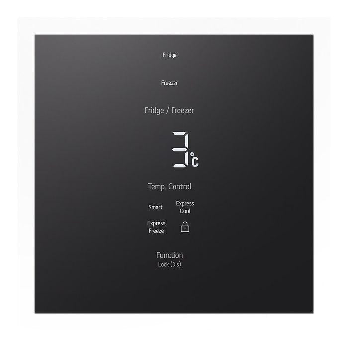 LG GCFB48FPGAM 4 Door Fridge 502L Black Glass | TBM Online