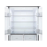 LG GCFB48FPGAM 4 Door Fridge 502L Black Glass | TBM Online