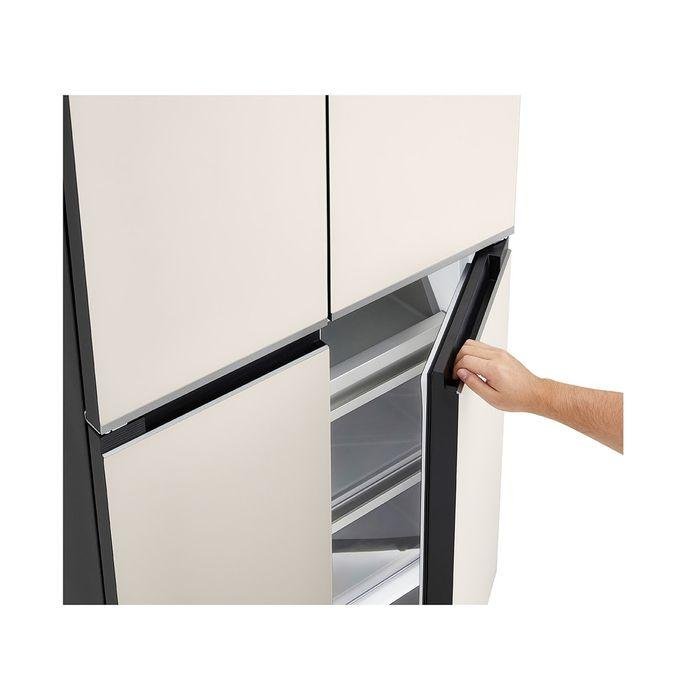 LG GCFB50FPGAM 4 Door Fridge 512L Beige Glass | TBM Online