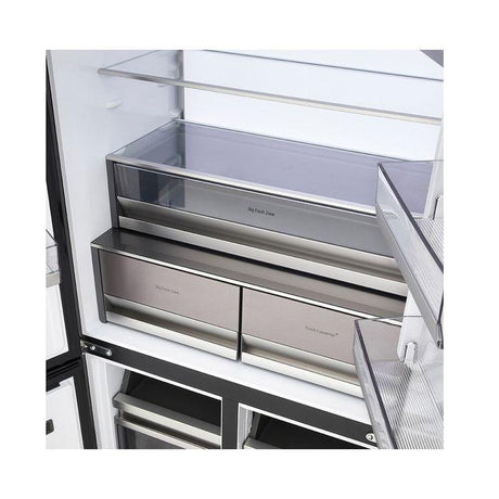 LG GCFB50FPGAM 4 Door Fridge 512L Beige Glass | TBM Online