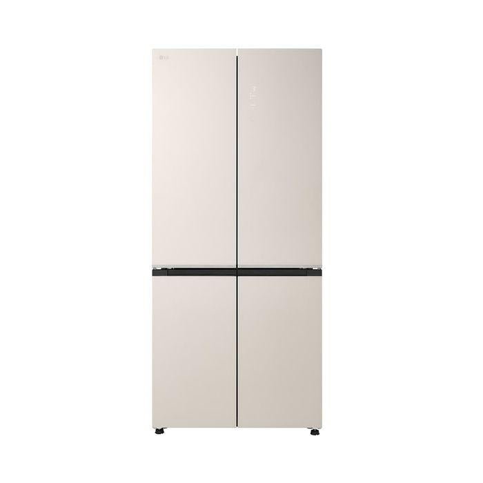 LG GCFB50FPGAM 4 Door Fridge 512L Beige Glass | TBM Online
