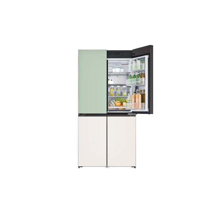 LG GR-A24FQSMB 4 Doors Fridge 617L Linear Inverter Green / Silver / White | TBM Online