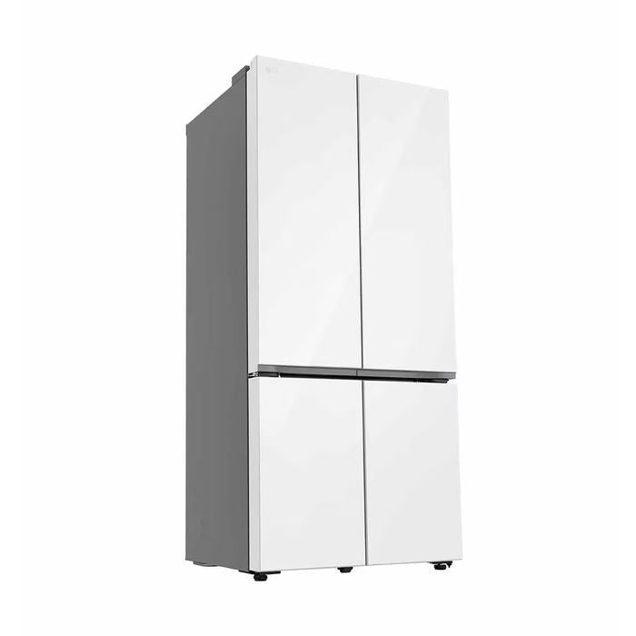 LG GV - B25FFGPB French Door Fridge 617L With Auto Ice Maker In White Glass Finish | TBM Online