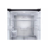 LG GV - K25FFGEB 4 Doors Fridge 612L Smart Inverter Hygiene Fresh Black Glass | TBM Online