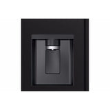 LG GV - K25FFGEB 4 Doors Fridge 612L Smart Inverter Hygiene Fresh Black Glass | TBM Online