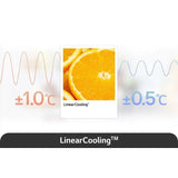 LG GV - K25FFGEB 4 Doors Fridge 612L Smart Inverter Hygiene Fresh Black Glass | TBM Online