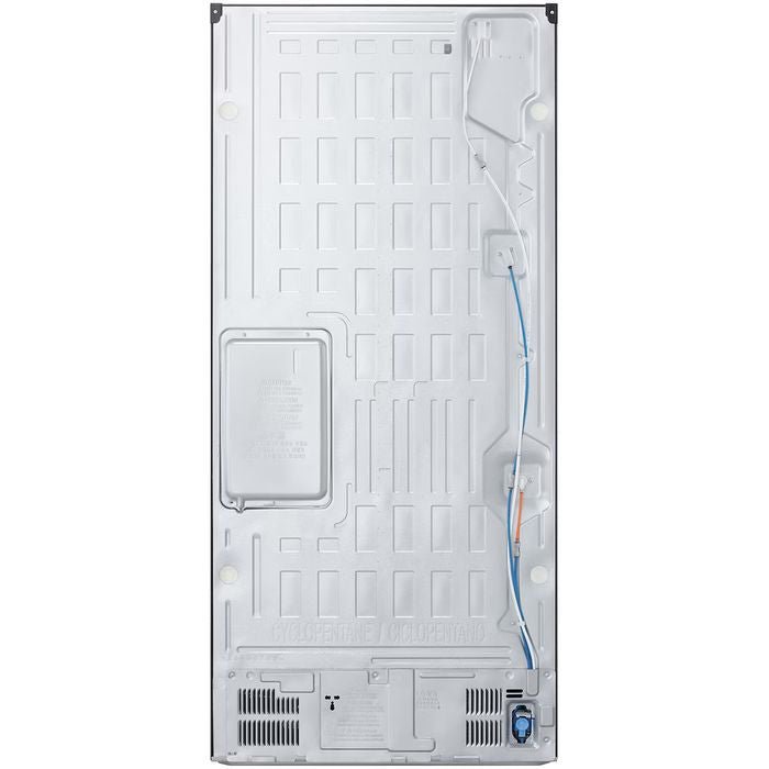 LG GV - K25FFGEB 4 Doors Fridge 612L Smart Inverter Hygiene Fresh Black Glass | TBM Online