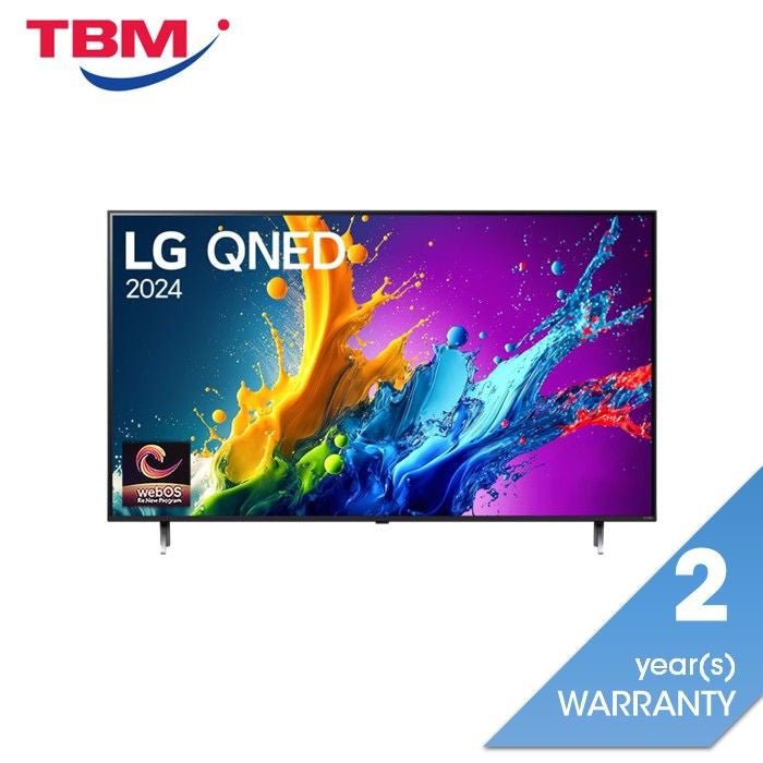 LG 55QNED80TSA 55" QNED 4K UHD Smart TV | TBM Online