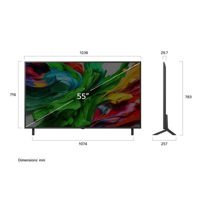 LG 55QNED86ASA 55" 4K QNED EVO AI MiniLED Smart TV | TBM Online