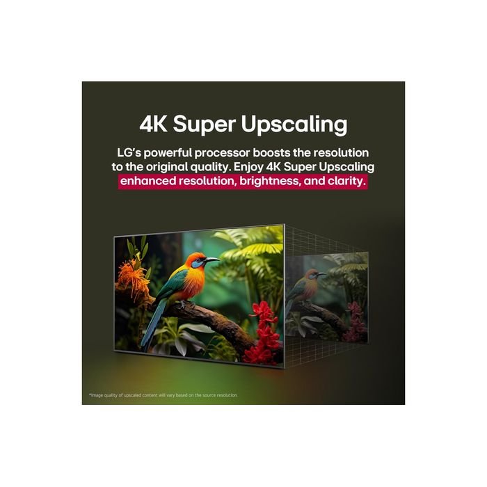 LG 55UA7350PSB 55" 4K UHD GEN8 Super Upscaling AI Sound PRO Smart TV | TBM Online
