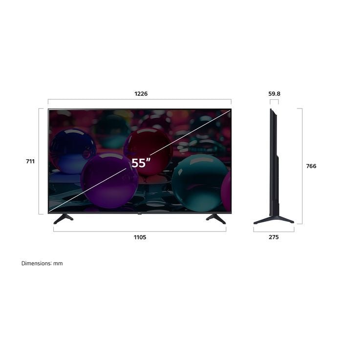 LG 55UA7350PSB 55" 4K UHD GEN8 Super Upscaling AI Sound PRO Smart TV | TBM Online