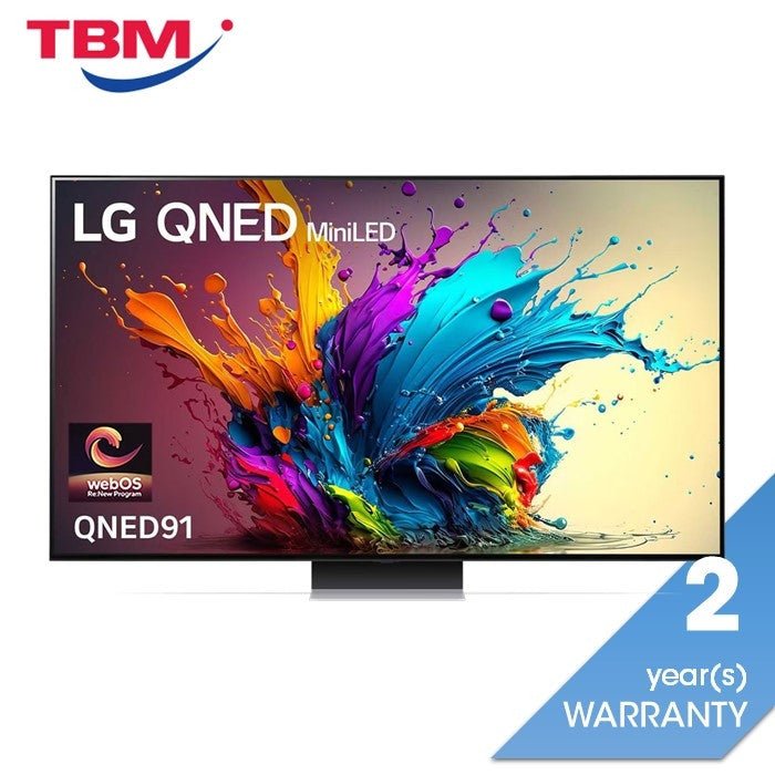 LG 65QNED91TSA 65" 4K QNED MiniLED Smart TV | TBM Online