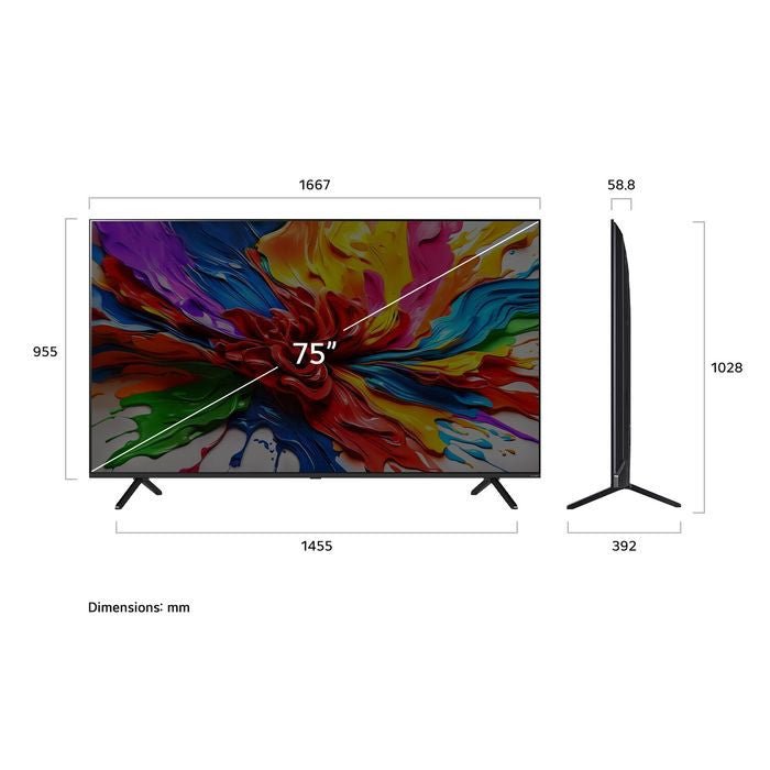 LG 75QNED92ASAQ 75" 4K QNED EVO AI MiniLED Smart TV | TBM Online