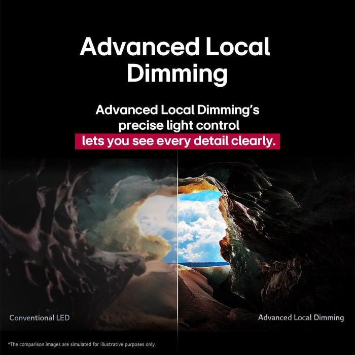 LG 86QNED80ASA 86" 4K QNED A7 AI Processor Gen8 Smart TV | TBM Online