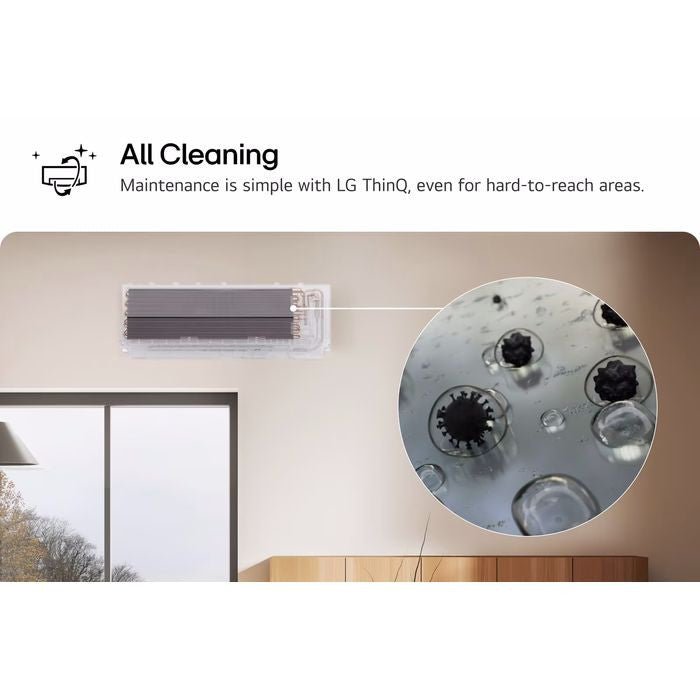 LG IN:S3NQ120A1DA Air Cond 1.5HP Wall Mounted DualCool AI Air Inverter R32 | TBM Online