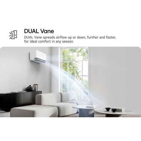 [2.5HP][Inverter] LG IN:S3NQ24121DA Air Cond 2.5HP Wall Mounted Dualcool AI Air Inverter R32 | TBM Online