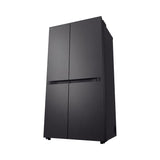 LG GC - B257KQJW Side By Side Fridge Smart Inverter Compressor, Smart Diagnosis 654L Matt Black | TBM Online