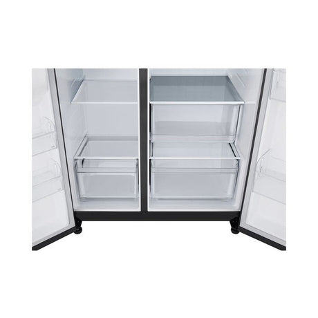 LG GC - B257KQJW Side By Side Fridge Smart Inverter Compressor, Smart Diagnosis 654L Matt Black | TBM Online
