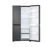 LG GC - B257KQJW Side By Side Fridge Smart Inverter Compressor, Smart Diagnosis 654L Matt Black | TBM Online