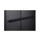 LG GC - B257KQJW Side By Side Fridge Smart Inverter Compressor, Smart Diagnosis 654L Matt Black | TBM Online