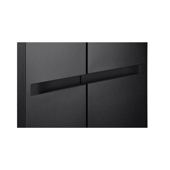 LG GC - B257KQJW Side By Side Fridge Smart Inverter Compressor, Smart Diagnosis 654L Matt Black | TBM Online