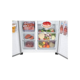 LG GC - B507PQAM Side By Side Fridge 508L Inverter Linear Cooling Silver | TBM Online