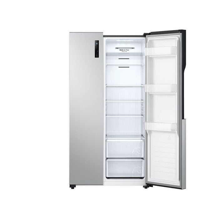 LG GC - B507PQAM Side By Side Fridge 508L Inverter Linear Cooling Silver | TBM Online