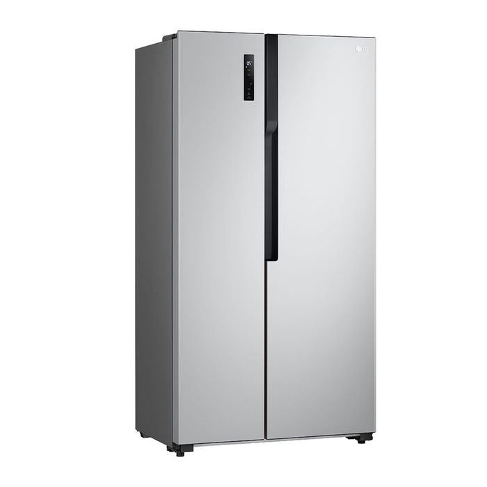 LG GC - B507PQAM Side By Side Fridge 508L Inverter Linear Cooling Silver | TBM Online