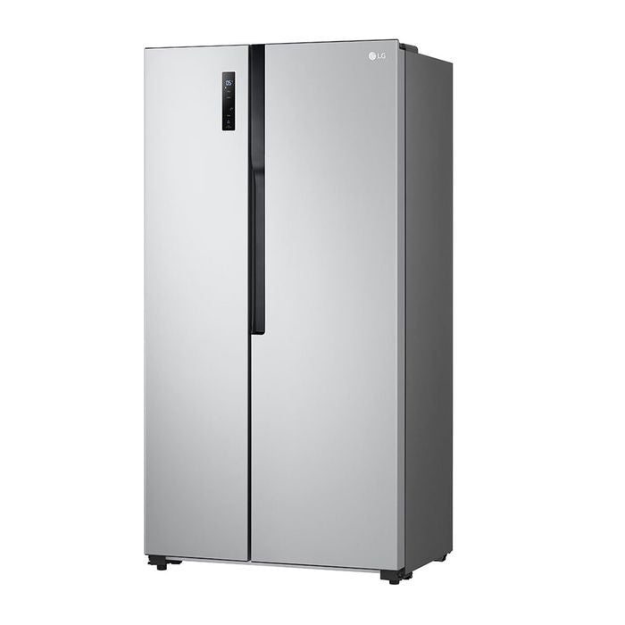 LG GC - B507PQAM Side By Side Fridge 508L Inverter Linear Cooling Silver | TBM Online