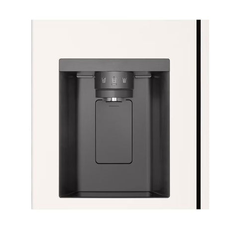 LG GC - L257KQKW Side By Side Fridge 635L Smart Inverter Linear Cooling Beige Metal | TBM Online