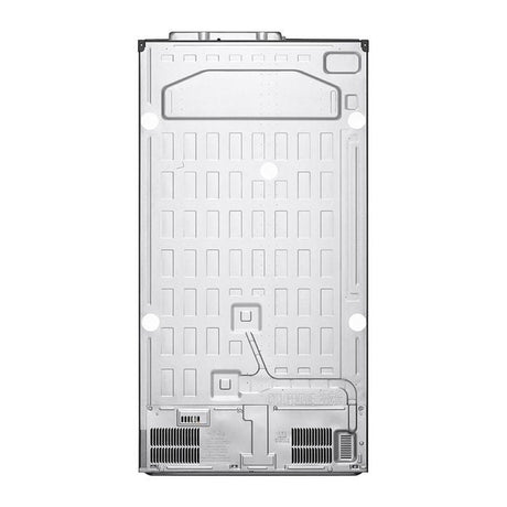 LG GC - V257CQFW Side By Side Fridge 655L Inverter Linear Hygiene Fresh Matte Black | TBM Online