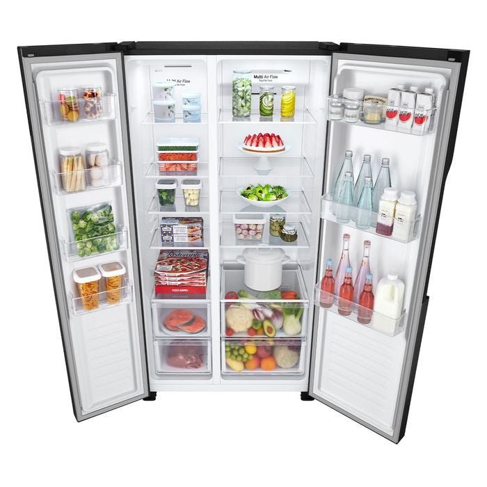 LG GCFB507PLAM Side By Side Fridge 566L Inverter | TBM Online