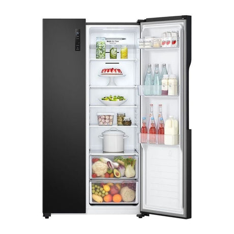 LG GCFB507PLAM Side By Side Fridge 566L Inverter | TBM Online