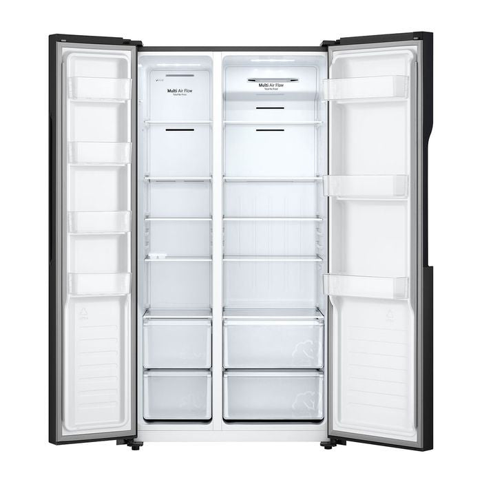LG GCFB507PLAM Side By Side Fridge 566L Inverter | TBM Online