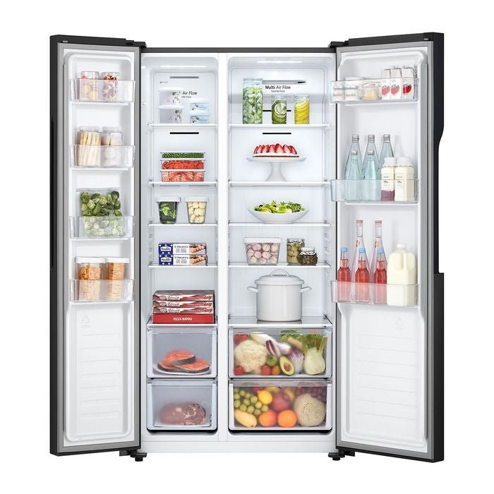 LG GCFB507PLAM Side By Side Fridge 566L Inverter | TBM Online
