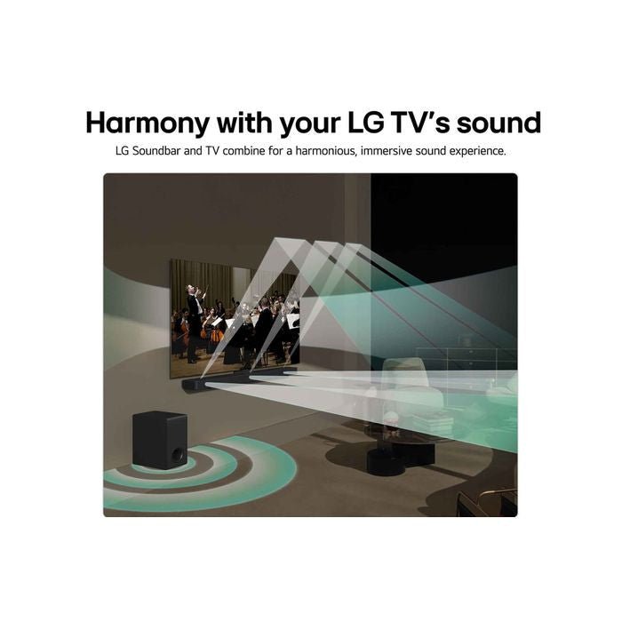 LG S80TY Soundbar 3.1.3CH 480W High Res Audio With Dolby Atmos | TBM Online