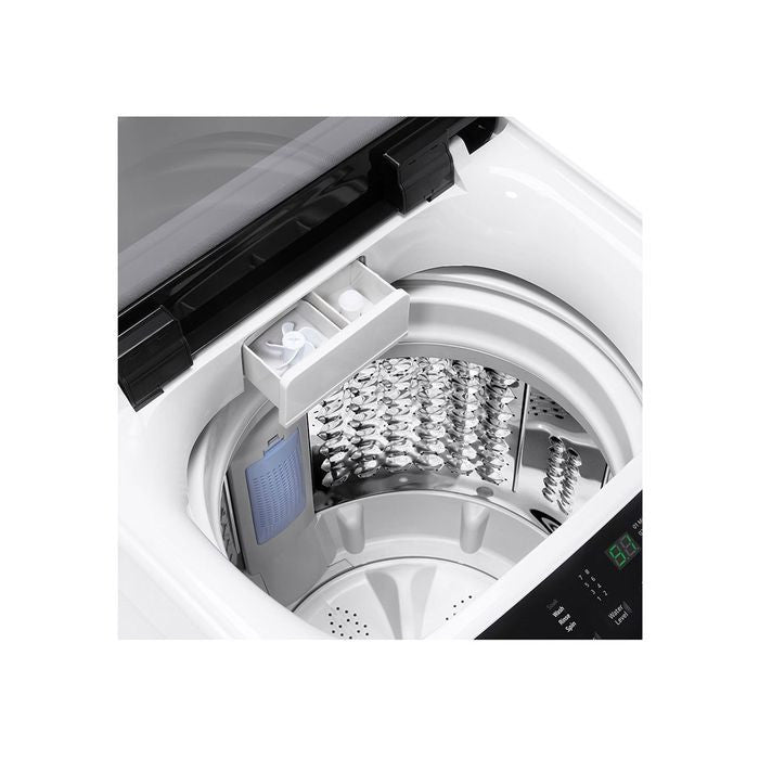 LG T2108NT1W1 Top Load Washer 8.0kg Non - Inverter Tempered Glass Lid | TBM Online