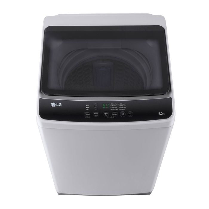 LG T2109NT1G1 Top Load Washer 9.0kg Non - Inverter Tempered Glass Lid | TBM Online