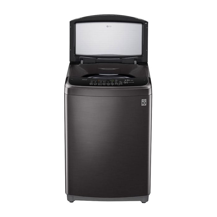 LG T2516VSAJ Top Load Washer With Smart Inverter Platinum Black 16.5kg | TBM Online